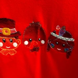 Thanksgiving Embroidery new never worn size 5t.